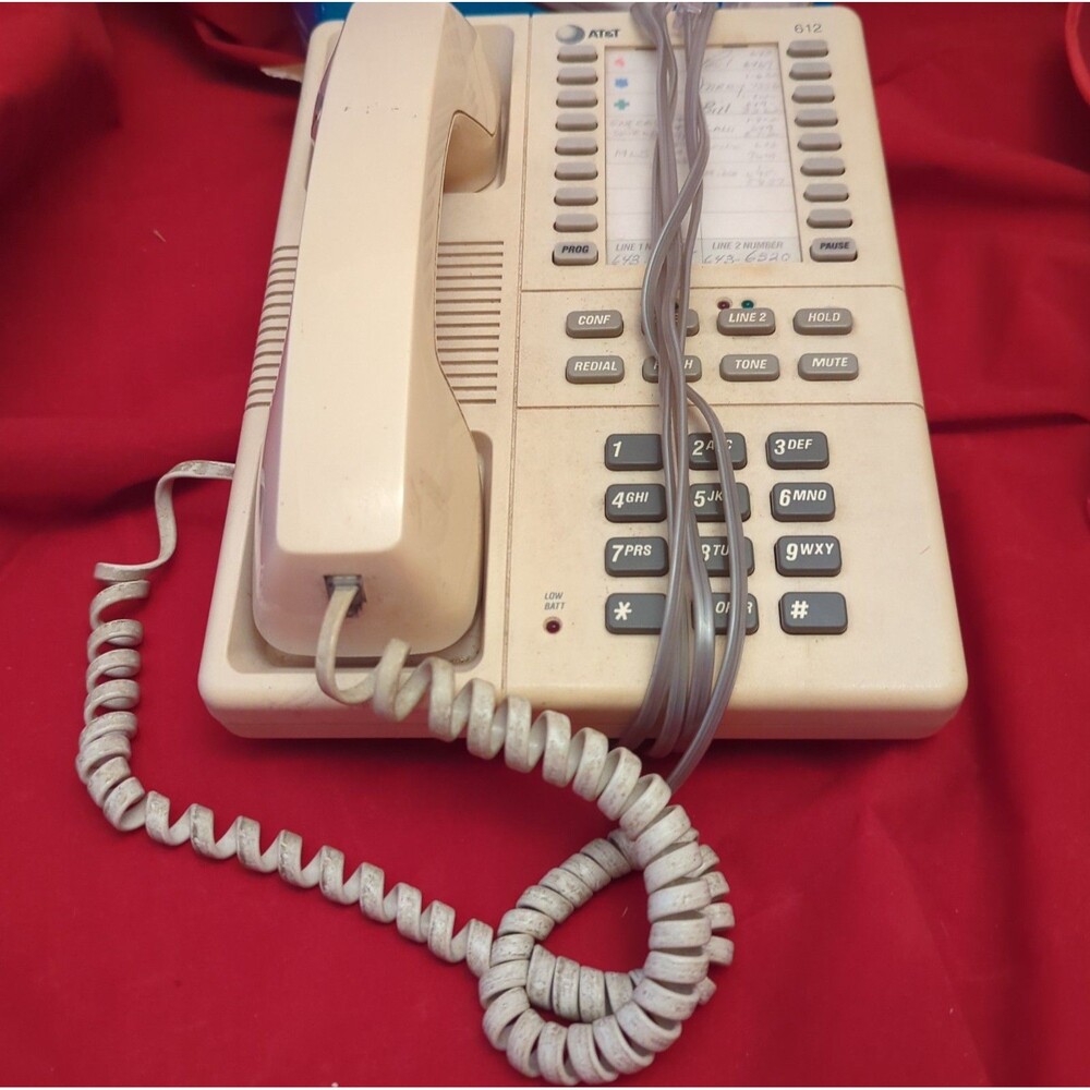 AT&T TWO LINE TELEPHONE  612